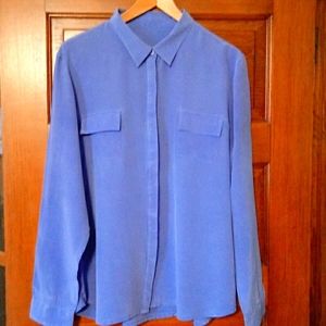 Garnet Hill Silk Blouse